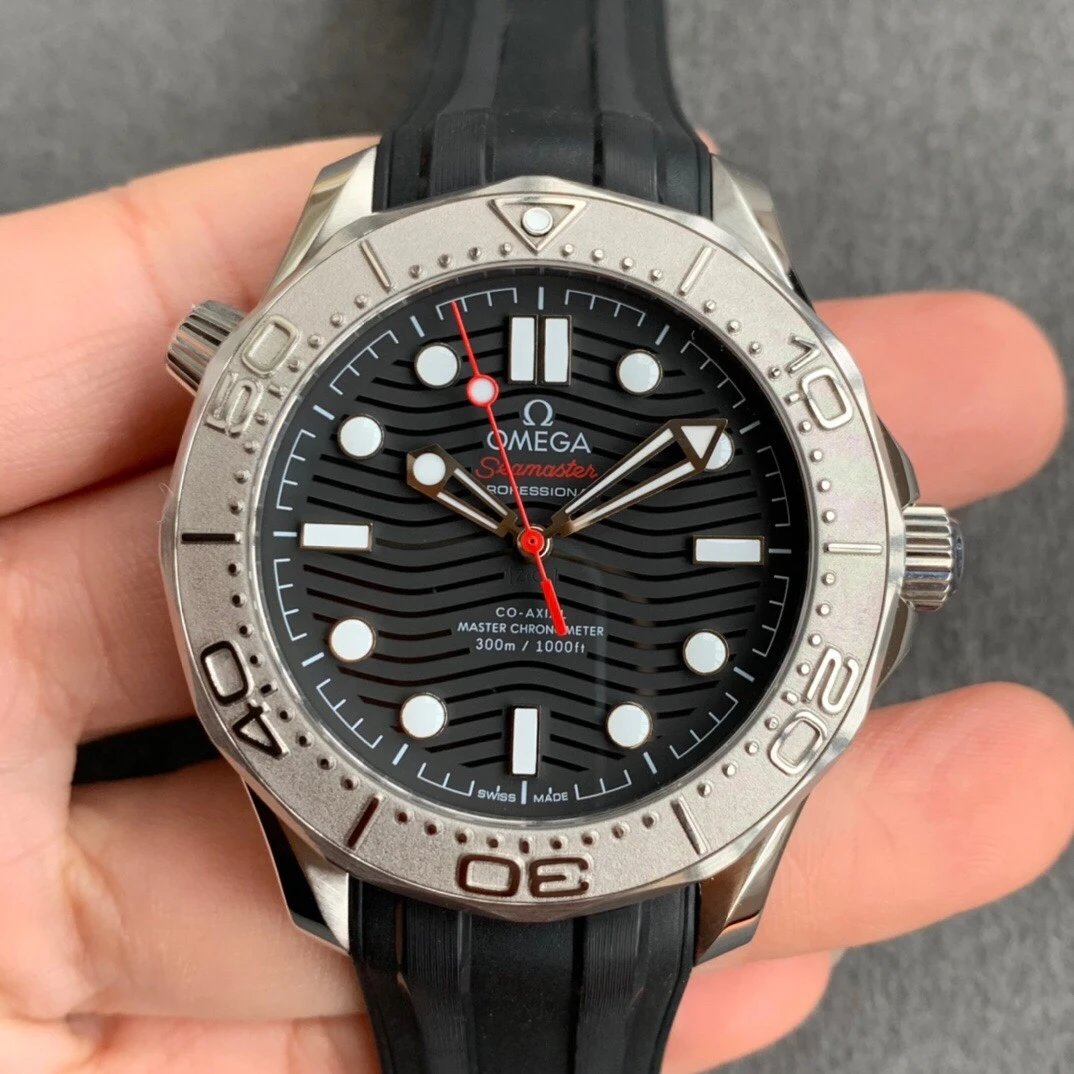 VS厂欧米茄海马300游艇210.32.42.20.01.002(Nekton版腕表)胶带男士机械表